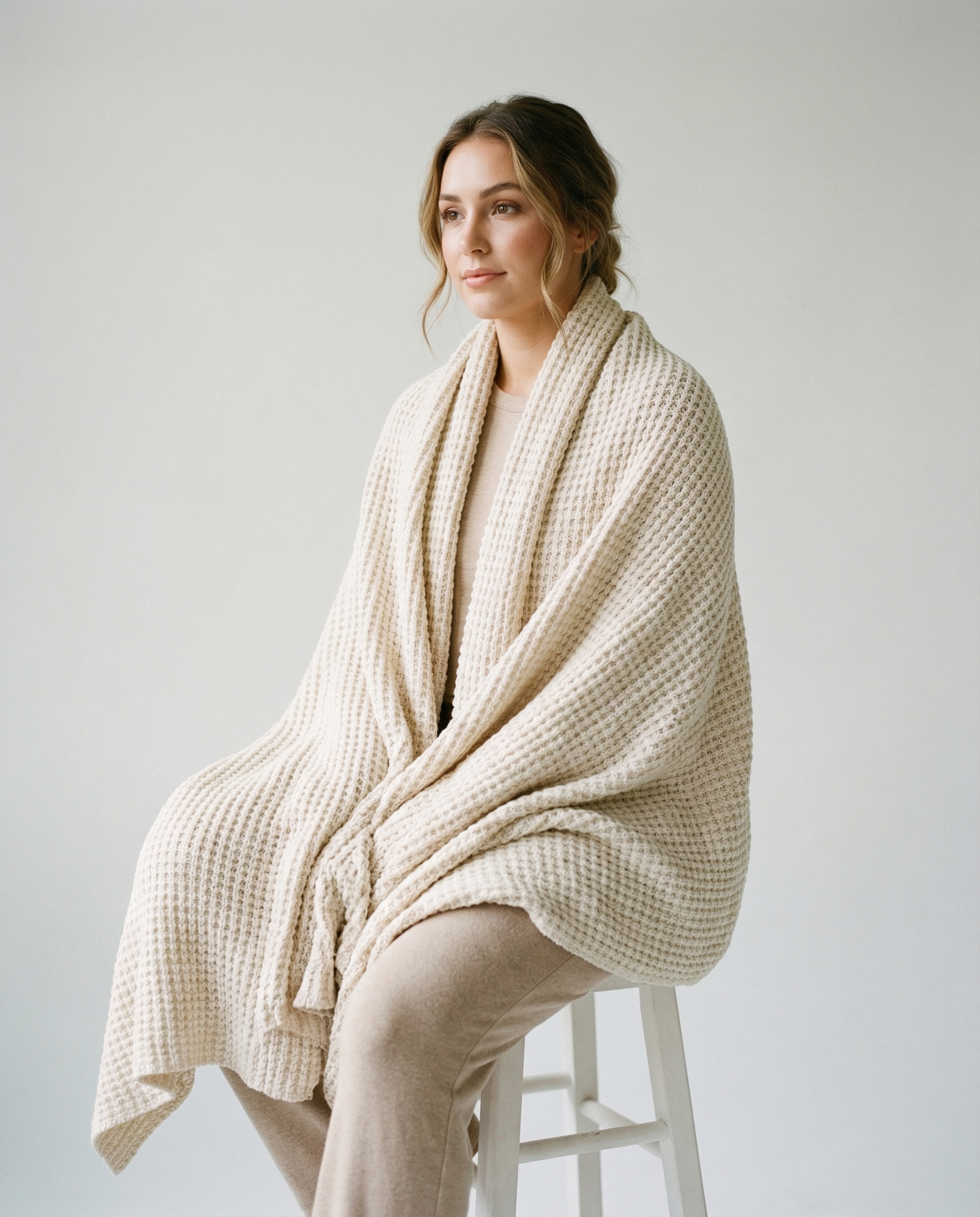 Bamboo Waffle Blanket