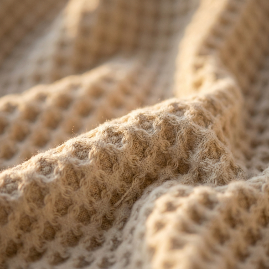Bamboo Waffle Blanket