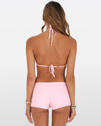 Classic Rhinestone Swim Short