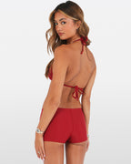 Classic Rhinestone Swim Short