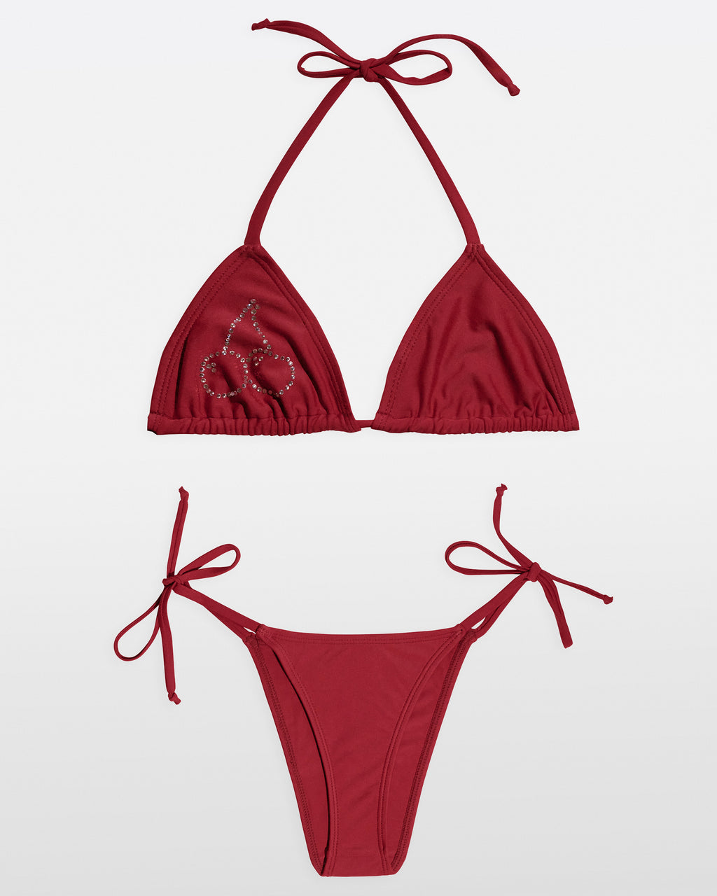 Classic Rhinestone Bikini Set