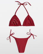 Classic Rhinestone Bikini Set