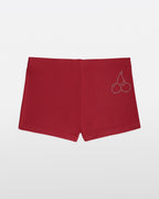 Classic Rhinestone Swim Short