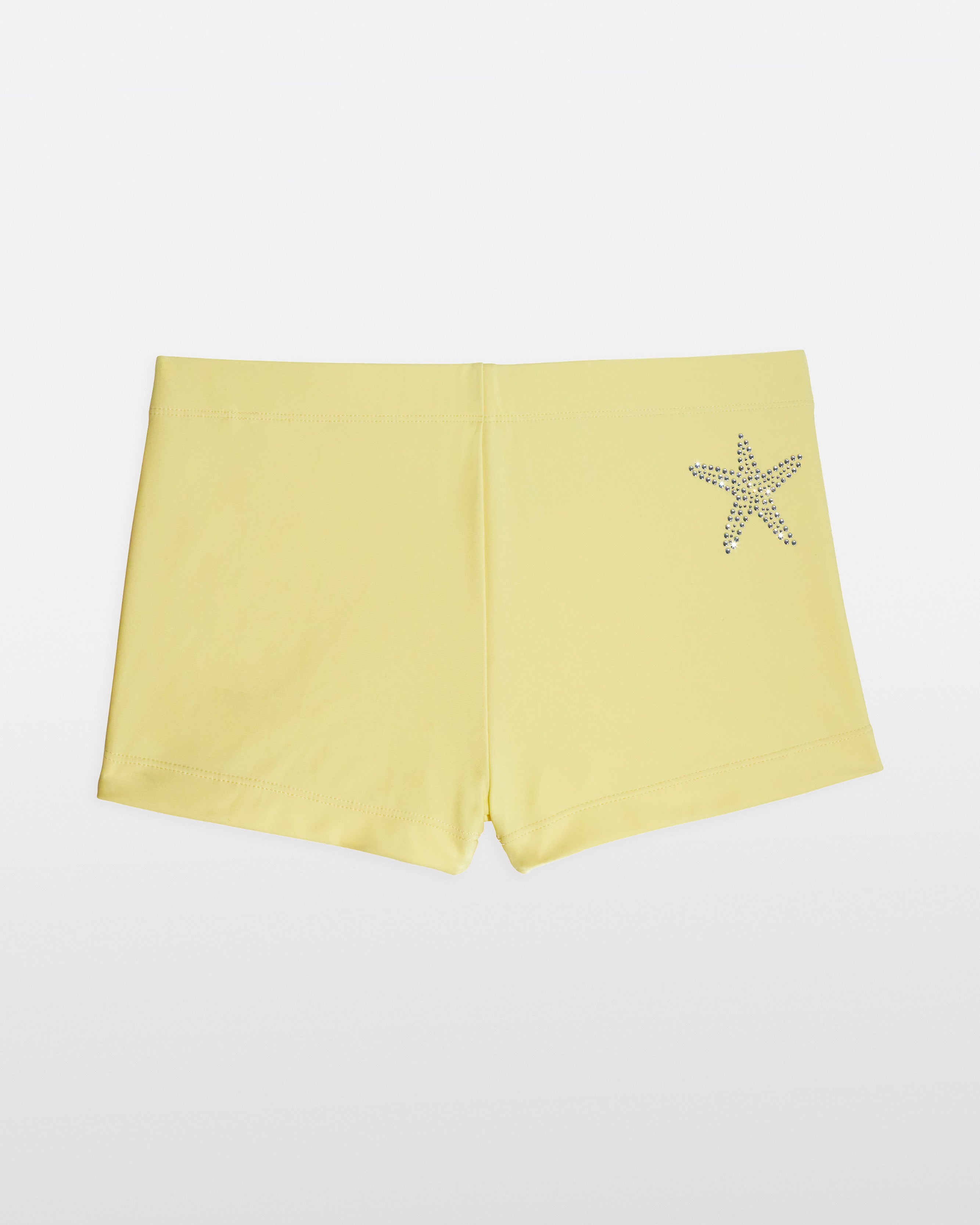 Classic Rhinestone Swim Short