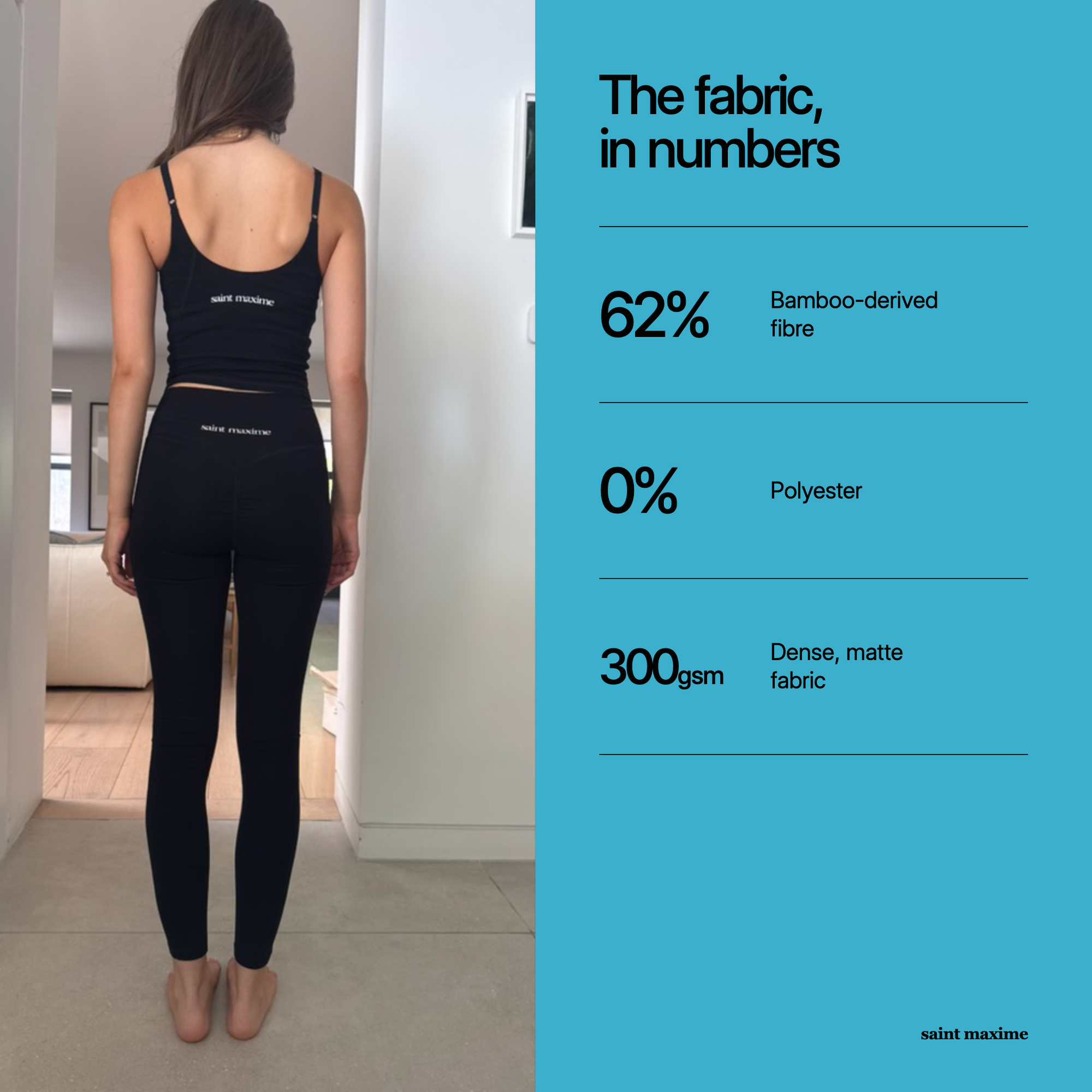 Fabric facts behind the Saint Maxime bamboo leggings